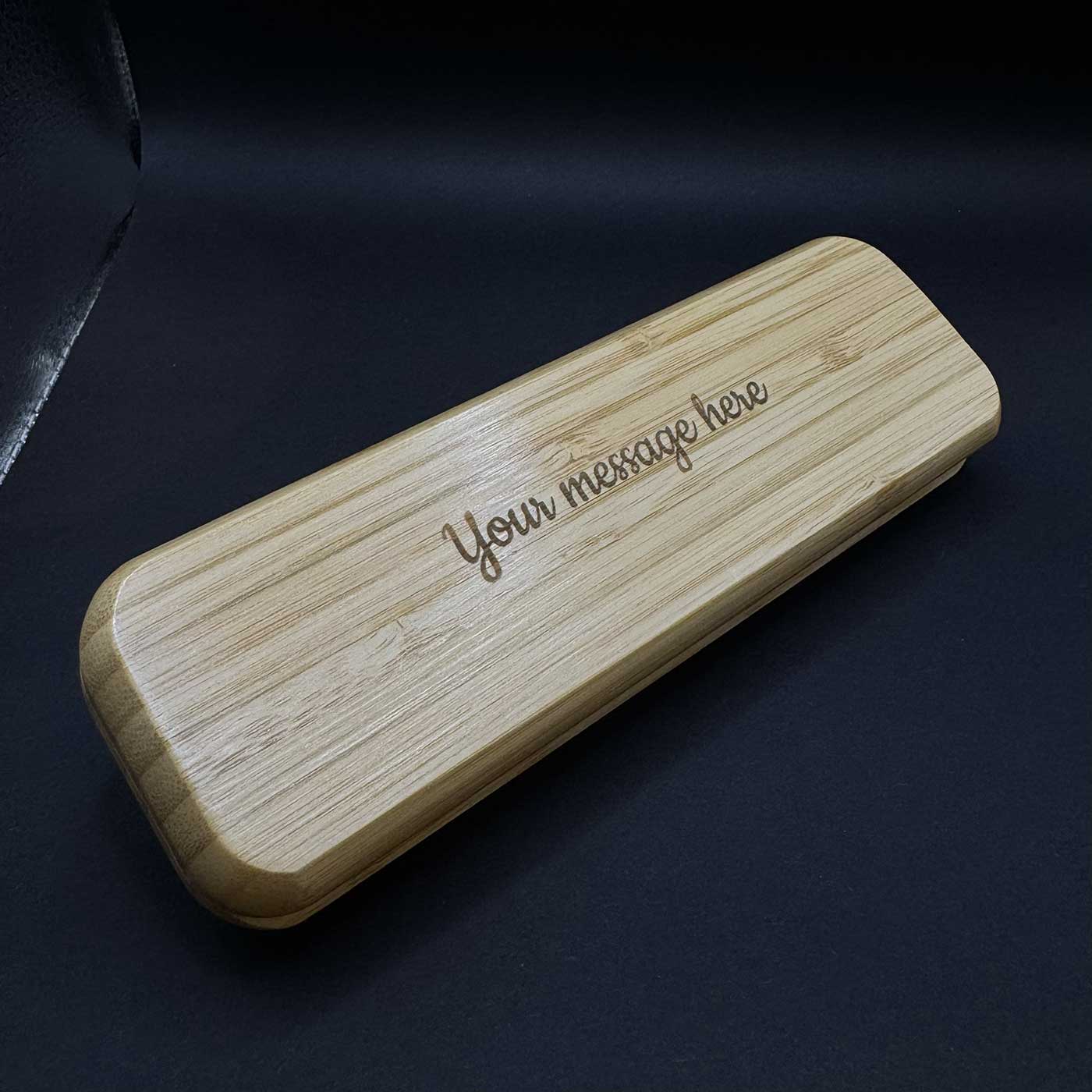 Personalised Bamboo Pen and Gift Box Set
